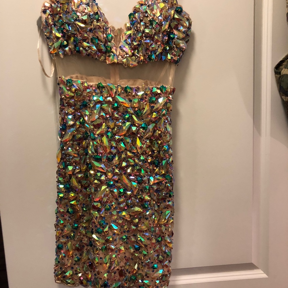 Jovani Studded Women’s Dress